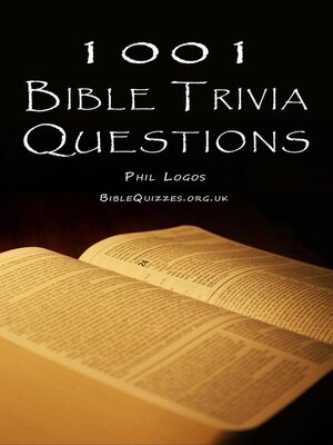 cover image of 1001 Bible Trivia Questions